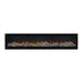 Napoleon Alluravision 74" Deep Wall Mount Electric Fireplace - Detail View