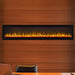 Napoleon Alluravision 74" Slimline Wall Mount Electric Fireplace - Side View
