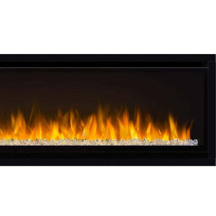Napoleon Alluravision 74" Slimline Wall Mount Electric Fireplace - Detail View