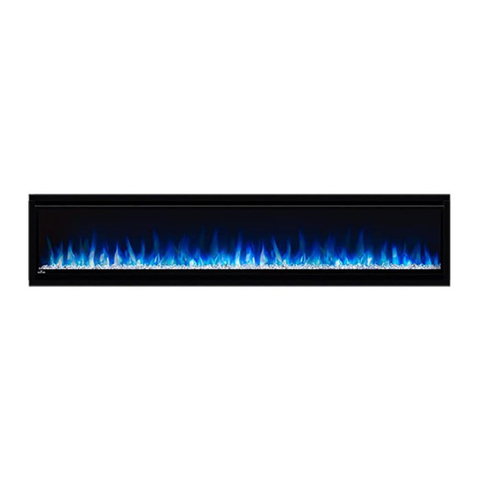 Napoleon Alluravision 74" Slimline Wall Mount Electric Fireplace - Dimensions