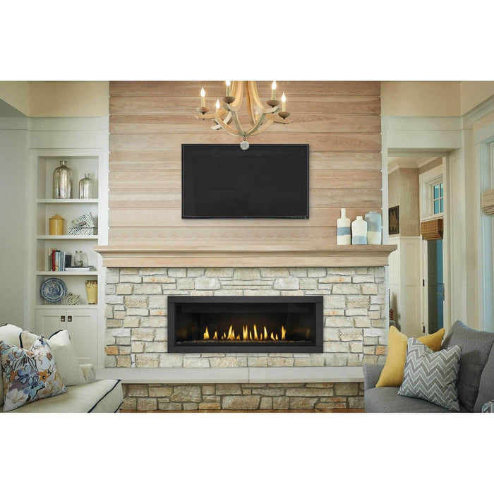 Napoleon Ascent 56" Electronic Ignition, Natural Gas Direct Vent Linear Fireplace