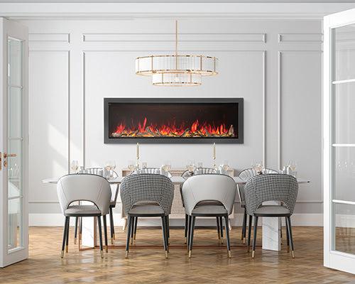 Napoleon Astound 96" Built-in Electric Fireplace With Wi-Fi Connectivity