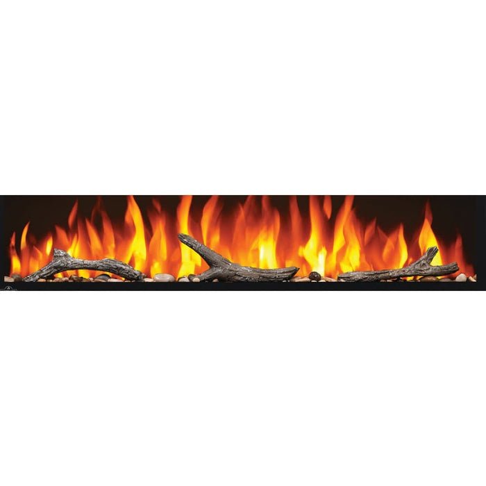 Napoleon Driftwood Log Set With Rocks for 50" Entice / Trivista Electric Fireplaces