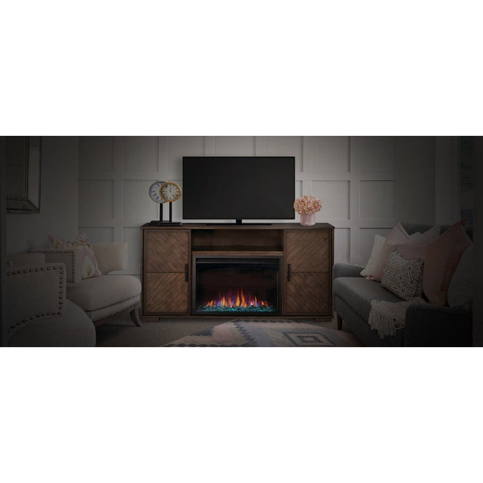 Napoleon Charlotte 68" Mantel Package With 30" Cineview Electric Firebox (Essential Series)