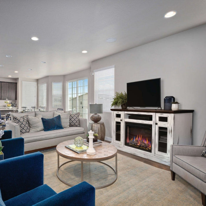 Napoleon Charlotte 68" Mantel Package With 30" Cineview Electric Firebox (Essential Series)