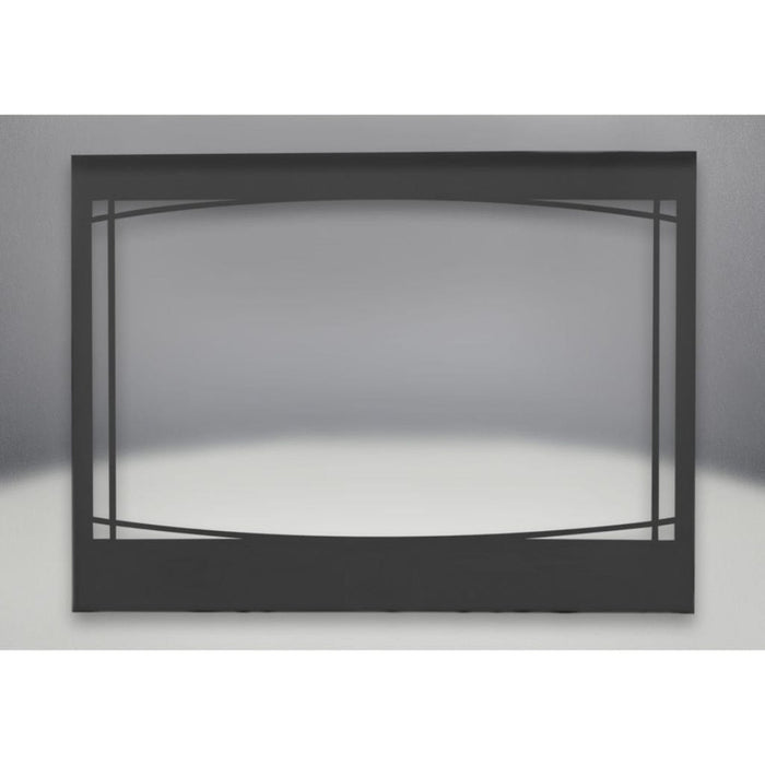 Napoleon Black Zen Design Decorative Front for 30" Ascent Fireplace