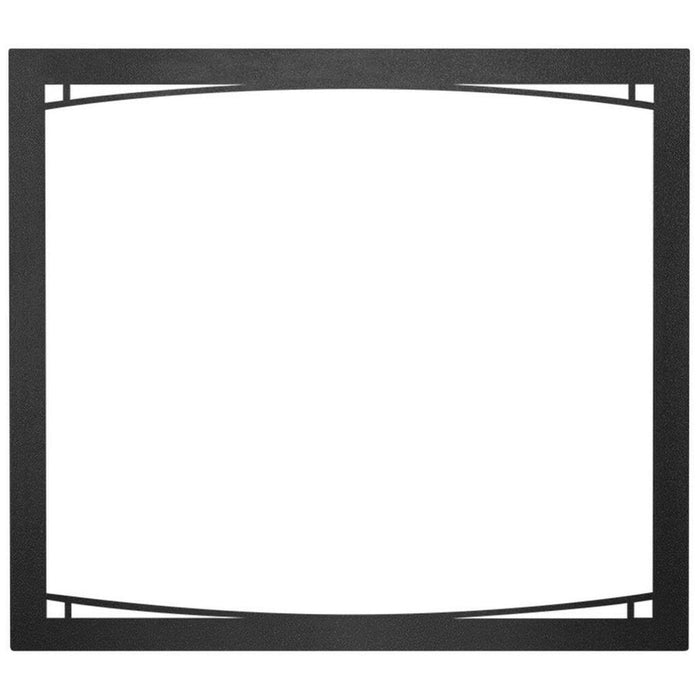 Napoleon Black Zen Design Decorative Front for 36" Elevation Direct Vent Fireplace