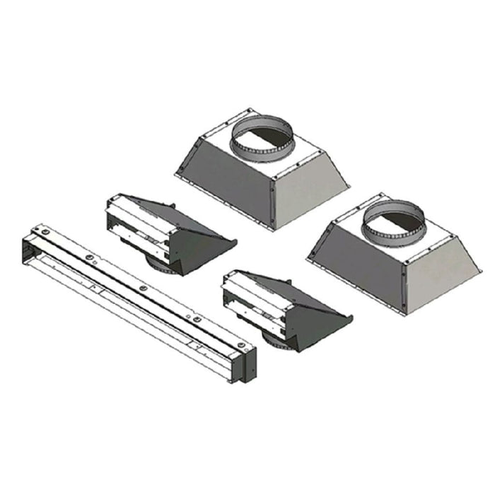 Napoleon Ducted Heat Management Front Discharge Kit for 38/50" Direct Vent Fireplaces Gas Fireplace