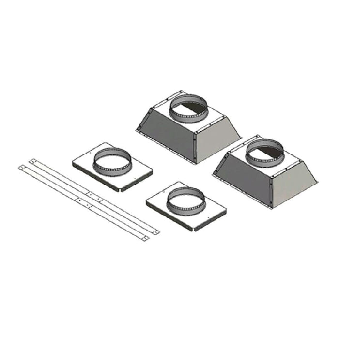 Napoleon Ducted Heat Management Termination Plates for 62/74" Vector Series Direct Vent Fireplaces