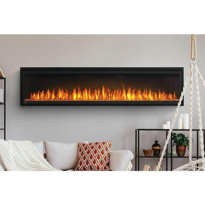 Napoleon Entice 72" Wall Mount Electric Fireplace - View 14
