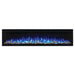 Napoleon Entice 72" Wall Mount Electric Fireplace - Installation View