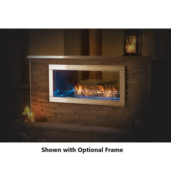 Napoleon Galaxy 51" See-Through Outdoor Linear Vent Free Natural Gas Fireplace