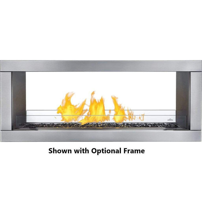 Napoleon Galaxy 51" See-Through Outdoor Linear Vent Free Natural Gas Fireplace
