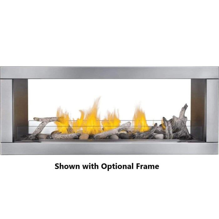 Napoleon Galaxy 51" See-Through Outdoor Linear Vent Free Natural Gas Fireplace