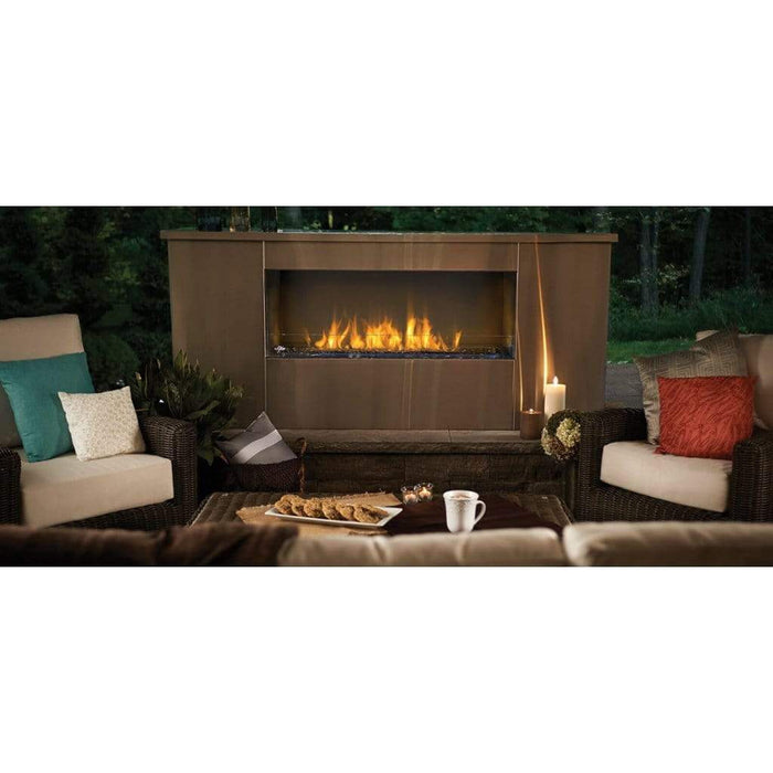 Napoleon Galaxy 51" Single-Sided Outdoor Linear Vent Free Natual Gas Fireplace