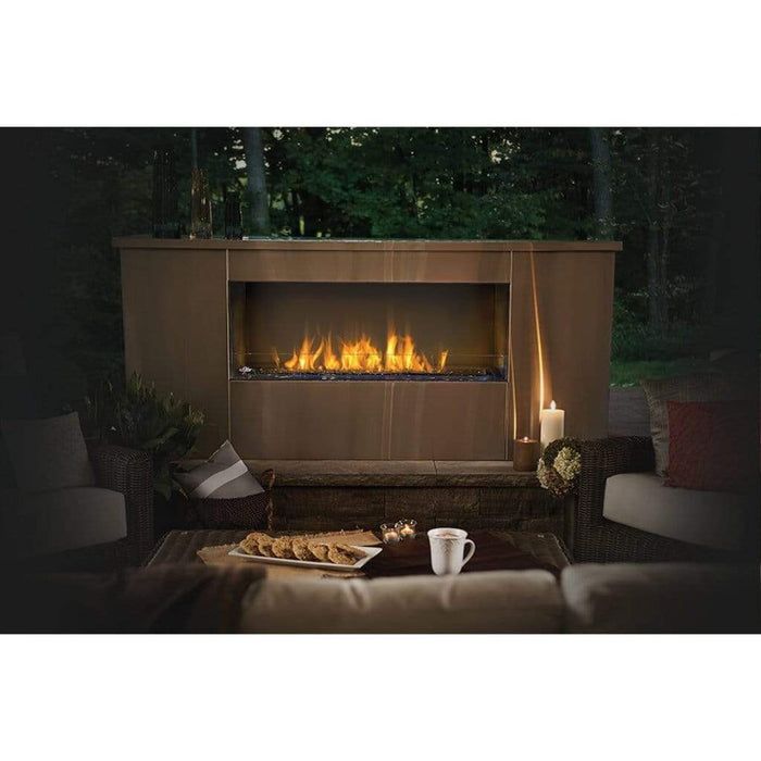 Napoleon Galaxy 51" Single-Sided Outdoor Linear Vent Free Natual Gas Fireplace