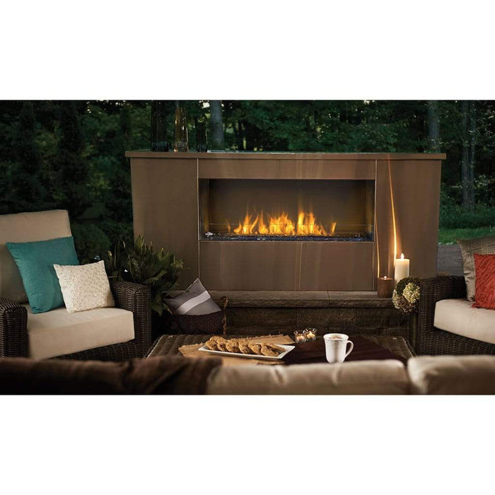 Napoleon Galaxy 51" Single-Sided Outdoor Linear Vent Free Natual Gas Fireplace