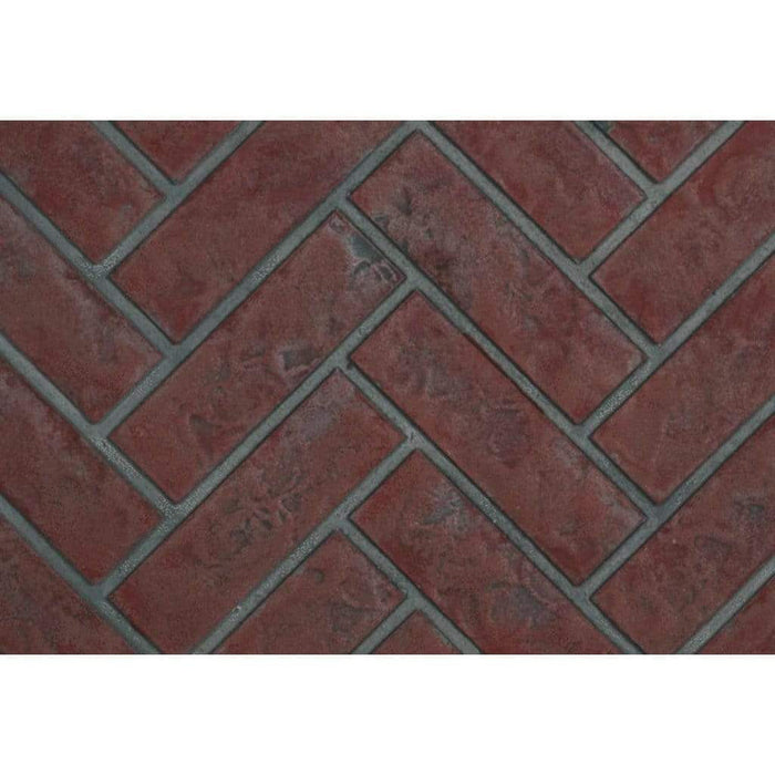 Napoleon Old Town Red Herringbone Decorative Panels Accessory For 36" Riverside Outdoor Fireplace