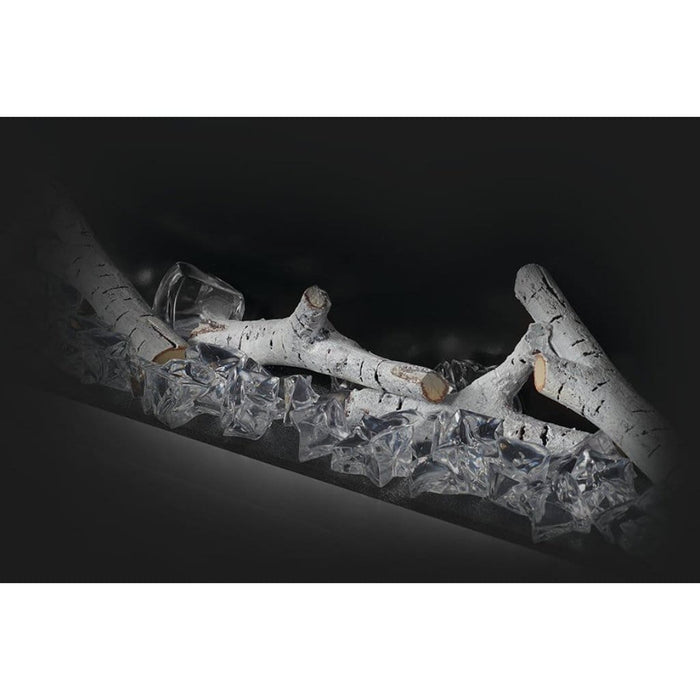 Napoleon Stylus Cara 59" Wall-Mounted Electric Fireplace With Shelf