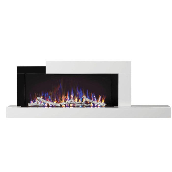 Napoleon Stylus Cara 59" Wall-Mounted Electric Fireplace With Shelf