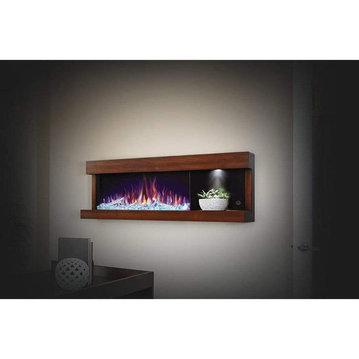 Napoleon Stylus Steinfeld 53" Wall-Mounted Electric Fireplace With Shelf