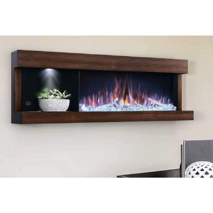 Napoleon Stylus Steinfeld 53" Wall-Mounted Electric Fireplace With Shelf