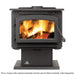 Napoleon Timberwolf Economizer 2100 Small Wood Burning Stove Gas Fireplace - Side View