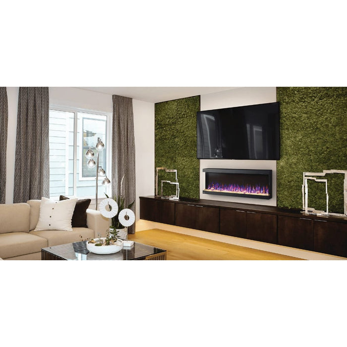 Napoleon TriVista Pictura 50" Wall Mount / Wall Hanging Electric Fireplace | NEFL50H-3SV - additional view 4