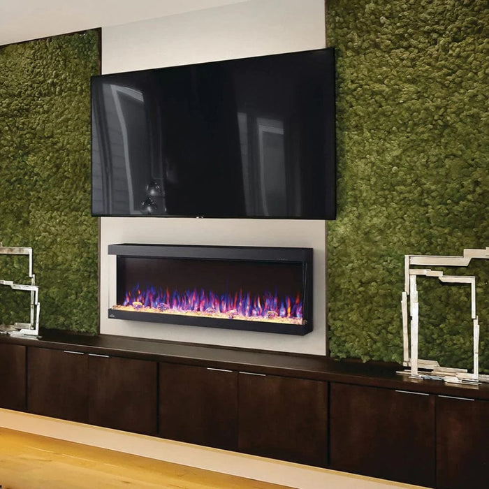 Napoleon Trivista Pictura 50" 3-Sided Wall-Mounted Electric Fireplace