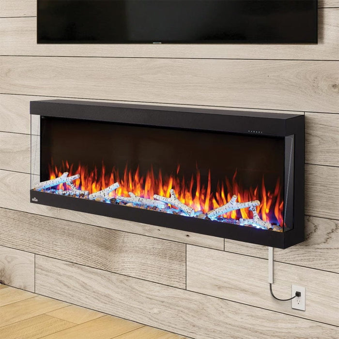 Napoleon TriVista Pictura 50" Wall Mount / Wall Hanging Electric Fireplace | NEFL50H-3SV - additional view 2