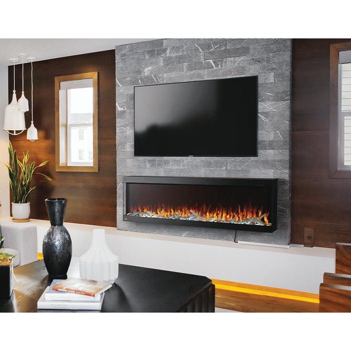 Napoleon TriVista Pictura 60" Wall Mount / Wall Hanging Electric Fireplace | NEFL60H-3SV - additional view 2
