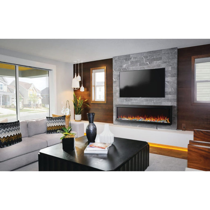 Napoleon Trivista Pictura 60" 3-Sided Wall-Mounted Electric Fireplace