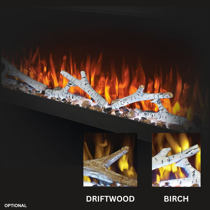 Napoleon Trivista Pictura 60" 3-Sided Wall-Mounted Electric Fireplace