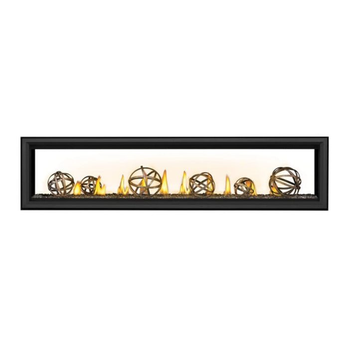 Napoleon Vector 74" See Through Direct Vent Natural Gas Linear Fireplace