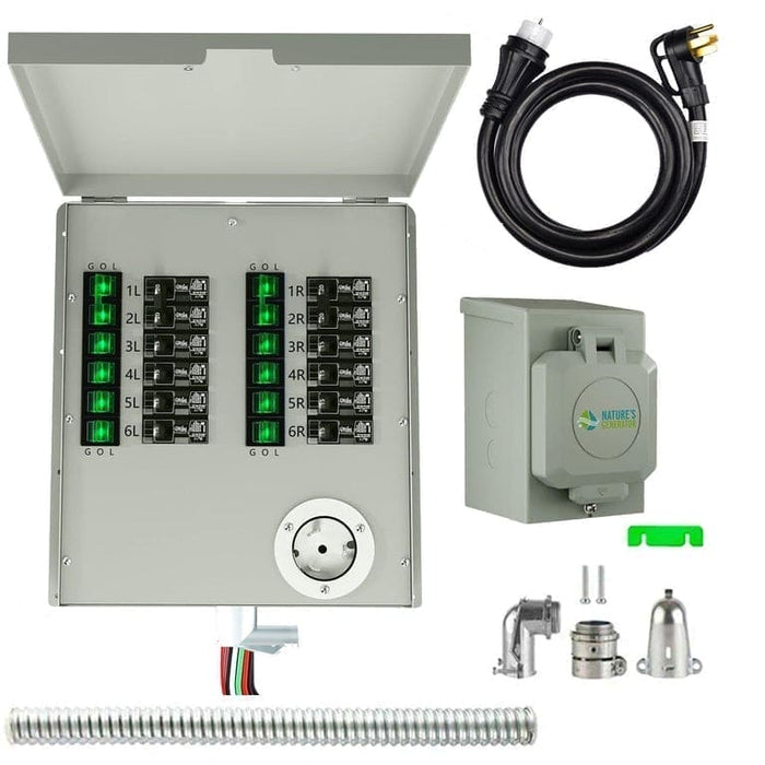 Nature's Generator Lithium 6000 and Transfer Switch - View 11