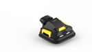 Yarbo autonomous lawn mower module cutting grass on a large residential lawn