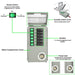 Nature's Generator Refurbished - 120V 30A 6-Circuit Non-Automatic Transfer Switch - Dimensions