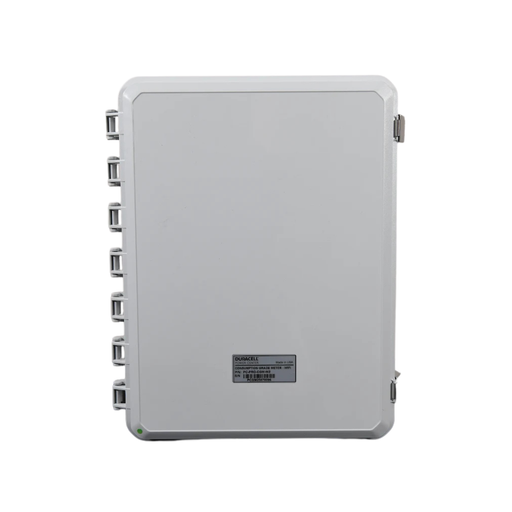 Duracell Power Center Communication Gateway + Consumer Grade Meter + WiFi - Duracell Power Center Communication Gateway with Consumer Grade Meter (CGM) and WiFi in a sealed outdoor enclosure.