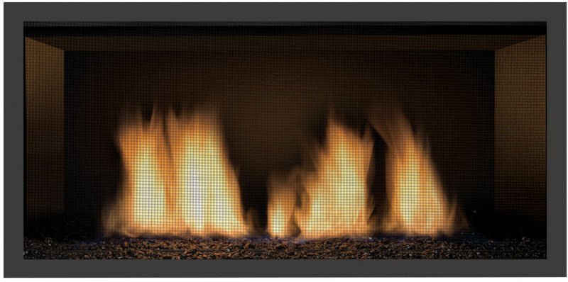 36" Gas Fireplace NEWCOMB-36-DELUXE-NG - side view