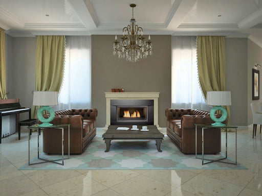 36" Gas Fireplace NEWCOMB-36-DELUXE-LP - angle view