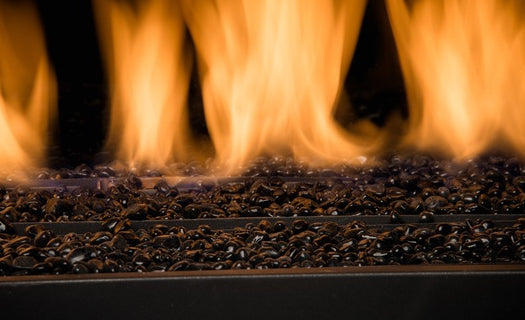 36" Gas Fireplace NEWCOMB-36-DELUXE-LP - detail close-up