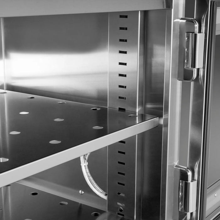 1-60% RH Nitrogen Dry Cabinet 1430L Desiccator Cabinet Low Humidity Storage, 304 Stainless Steel, NC1430BSS-6