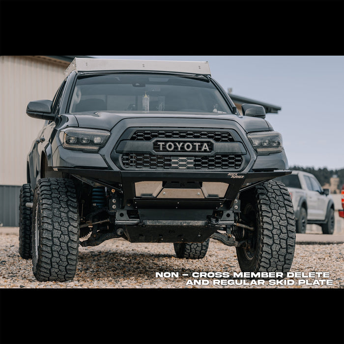 C4 Fabrication 2016-2023 Toyota Tacoma Rock Runner Front Skid Plate w/Cross Member Delete – image 3 of 8