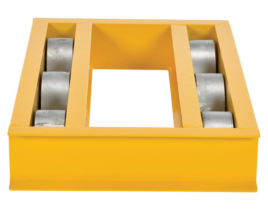 Vestil ODMD-3660-10 Steel Open Deck Machinery Dolly 60 in. x 36 in. x 8-1/2 in. 10,000 lb. Capacity Yellow