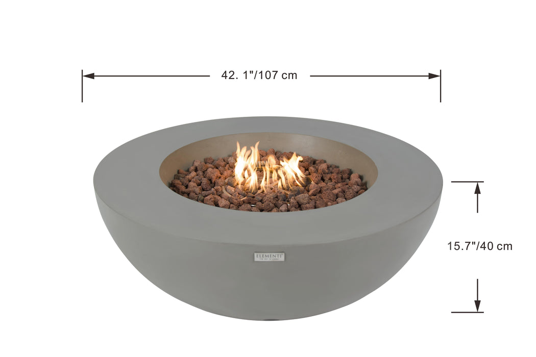 StarFire Designs Lunar Concrete Fire Bowl