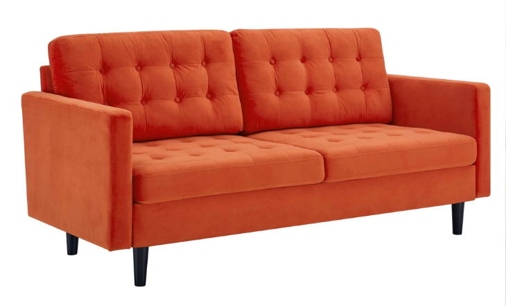 Exalt Tufted Performance Velvet Sofa