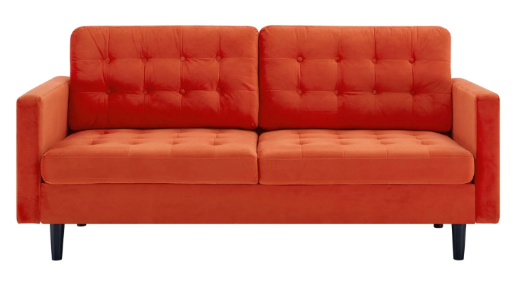 Exalt Tufted Performance Velvet Sofa