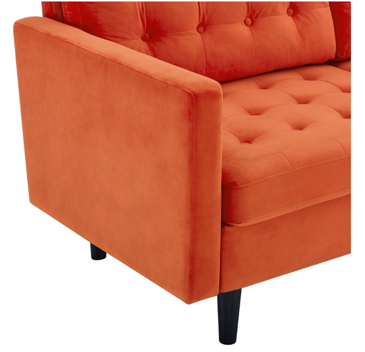 Exalt Tufted Performance Velvet Sofa