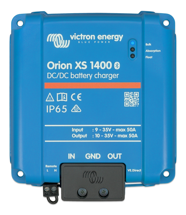 Victron Orion XS 1400 DC-DC battery charger 24V IP65 - top view