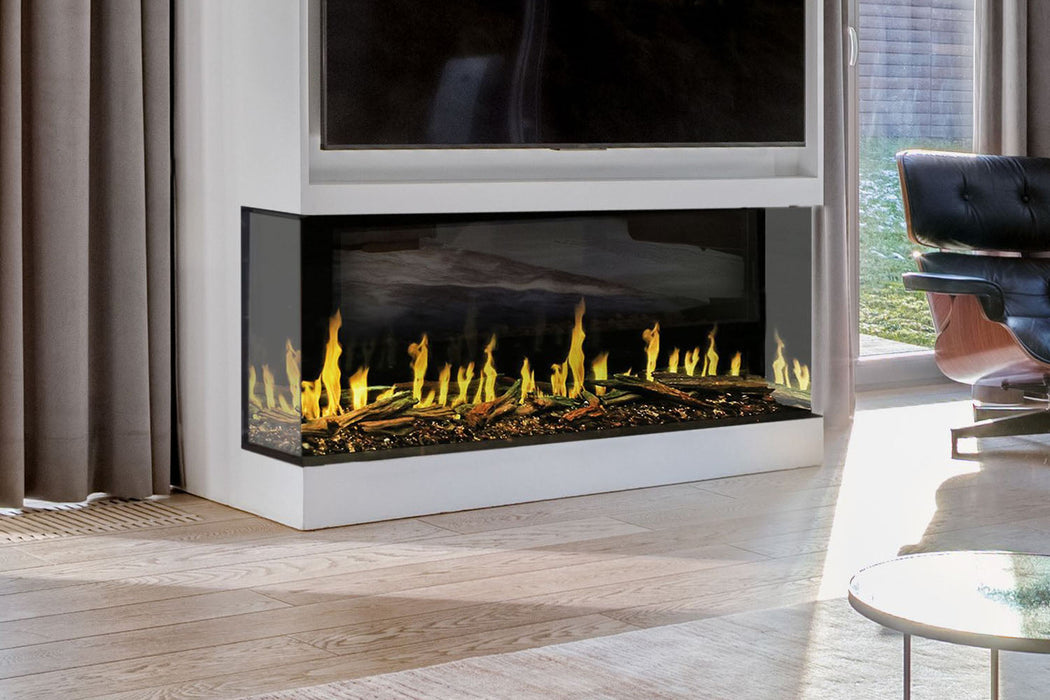 Modern Flames Orion Multi 120" Heliovision Virtual Multi-View Built-In Electric Fireplace Modern Flames